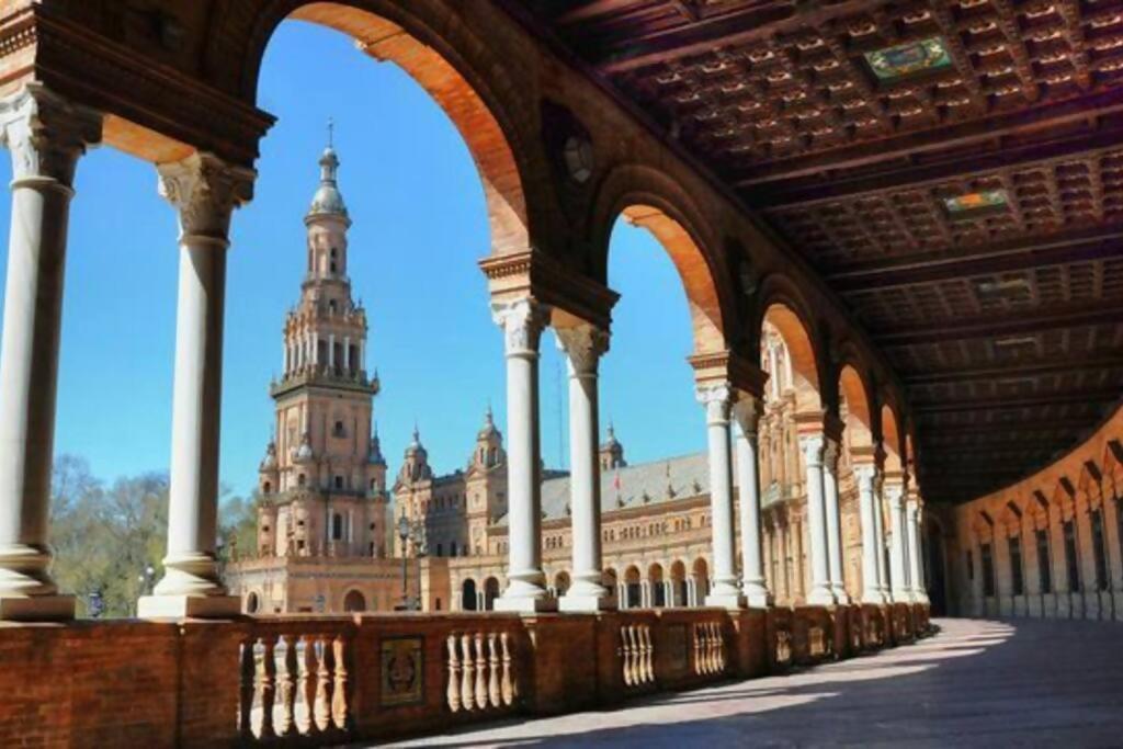 Ferienwohnung Duplex Center Parking Netflix Amazon Video Sevilla Exterior foto